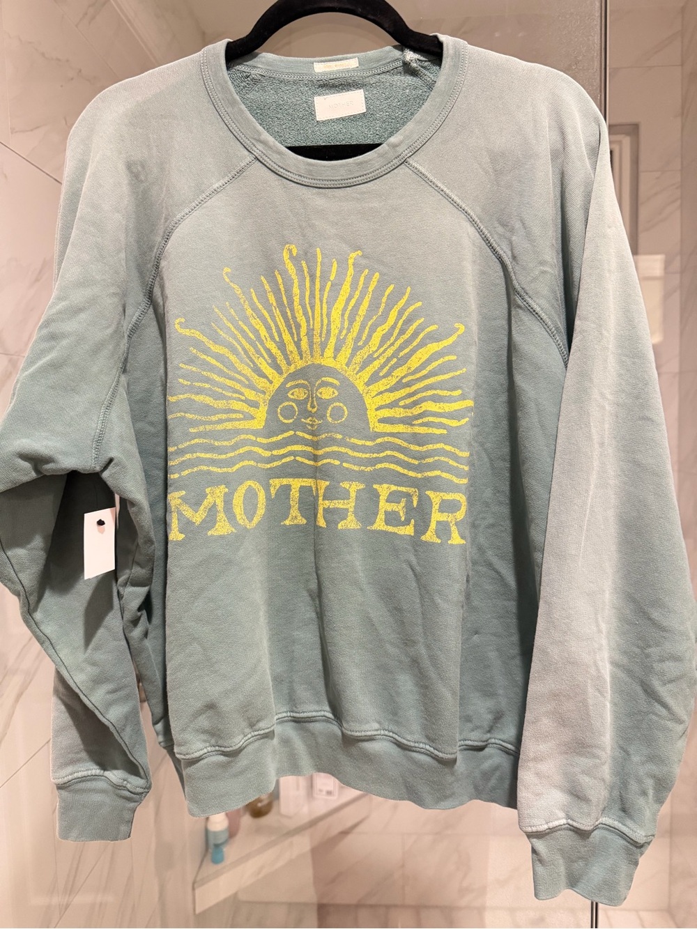 MOTHER ‘The Biggie Concert Crew-Neck Sweatshirt’ - Picture 5 of 5